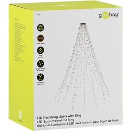goobay 400 LED-Baummantel mit Ring