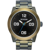 Nixon Unisex Analog Japanisches Quarzwerk Uhr mit Edelstahl Armband A346-5092-00
