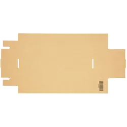 KK Verpackungen 400 Regalkartons 500 x 200 x 100 mm Sortierboxen Lagerboxen Aufbewahrung Wellpappe