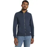 Tom Tailor Sweatjacke blau 3XL