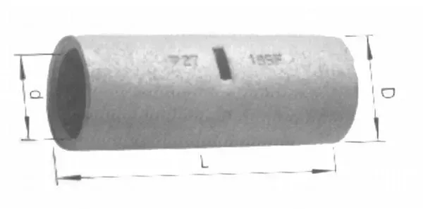 Cu-tube connector ksf50 50mm2
