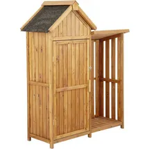 habitat garten Gartenschrank 1,36 x 0,57 m Braun