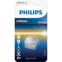 Philips Knopfzelle CR 2032 3 V 5 St.