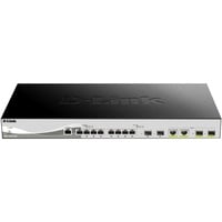 D-Link DXS-1210-12TC Managed L2 10G Ethernet (100/1000/10000) 1U Schwarz,