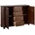 Home Affaire »Tessin; Buffetunterschrank, klassischer Landhausstil«, aus massiver, FSC®-zertifizierter Kiefer, 128cm breit