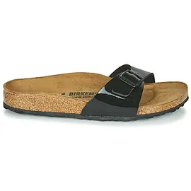 Birkenstock Madrid Birko-Flor Lack schmal schwarz lack 37