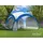Swing&Harmonie Faltpavillon 3,6 x 3,6 m inkl. 4 Seitenteile Blau