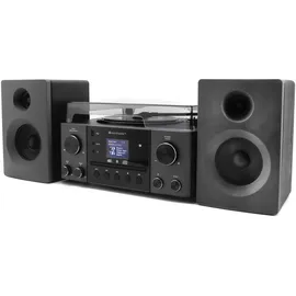 Soundmaster Stereoanlage DAB+, FM 20 W Bluetooth (Schwarz)