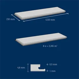 Strong Spc SPC Strong Variant Bodenbelag Grand Canyon Oak