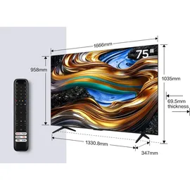 TCL 75P79B 75 Zoll LED 4K HDR Google TV