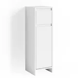 Vicco Midischrank Emma Weiß 30 x 95 cm