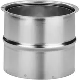 Buderus Abgasrohr-Wandfutter Edelstahl Ø 110 mm