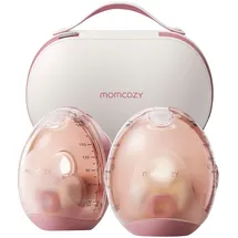 Momcozy Air 1 Ultra-Slim Doppelmilchpumpe, Pink