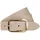 Vanzetti Ledergürtel 30 mm beige 85