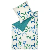 Esprit Home Bettwäsche-Garnitur Crinkles Farbe Blue Größe 140x200+70x90