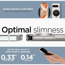 SPIGEN Ultra Hybrid OneTap Metal Ring MagSafe, white Google Pixel 9 Pro