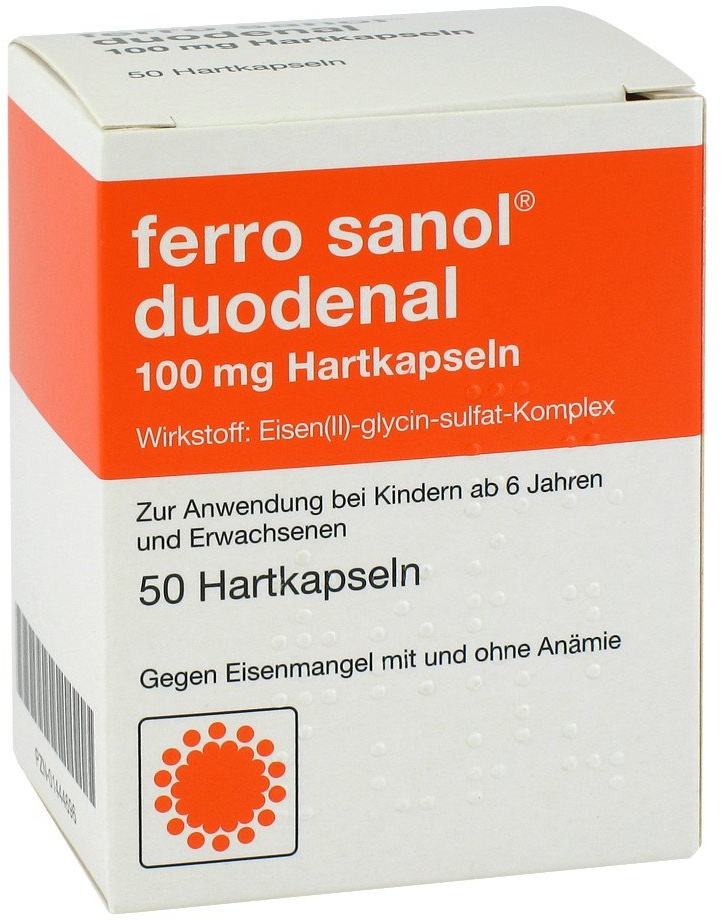 ferro sanol 100 mg