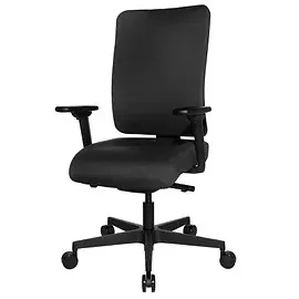 TOPSTAR Sitness Open X Deluxe Polster mit Schiebesitz mit Armlehnen anthrazit