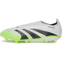 adidas Predator League Laceless FG/MG Herren Cloud White/Core Black/Lucid Lemon 40 2/3