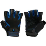 Harbinger Pro Fitness Handschuh Herren, Gewichtheber Handschuhe, Waschmaschinengeeignet, Blau, S