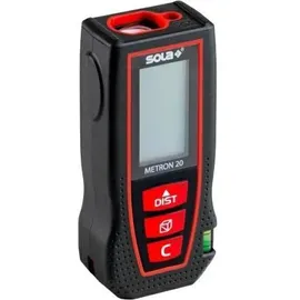 Sola Laser-Entfernungsmes. Metron 20 20m Messbereich mit Gürteltasche 71024501