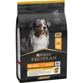 Purina Pro Plan All Sizes Adult Light/Sterilised mit Optiweight 3 kg