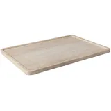 Villeroy & Boch Servierplatte Manufacture Travertine Länge 40,5 x Breite 28,2 Höhe 1,7 cm