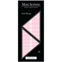 Miss Sophie Make Me Blush Nageldesign Silber