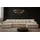 kaiser möbel Ecksofa mit schlaffunktion und bettkasten, Sofa U-form, Couch U-form Gabon stoff Zoom Creme - Creme