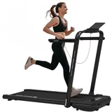 mobvoi Home Laufband SE, Intelligente KI 3-in-1-Klapplaufband, elektrisches Laufband, 2,5 PS, kompakt tragbar unter dem Schreibtisch, 12 km/h, Fern... - Schwarz