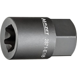 HAZET Bremssattel TORX Einsatz E18 - 2871-E18