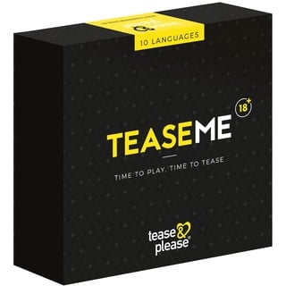 Tease & Please TeaseMe Erotisches Kartenspiel für Paare - Schwarz - Schwarz