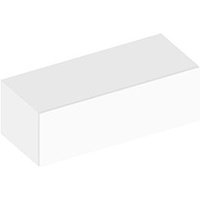 Keuco Edition 90 Sideboard 39028380000 120x40x48,5cm, 1 Frontauszug, weiß