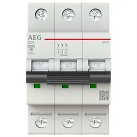 AEG Leitungsschutzschalter Elfaplus 6kA C-25A 3P