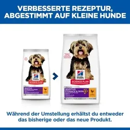 Hill's Science Plan Adult Sensitive Stomach & Skin Small & Mini 1,5 kg