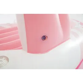 Intex Pink Paradise Boat (244x97x114cm) mit Haltegriffen und Getränkehaltern