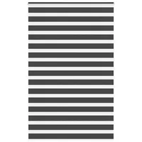 VidaXL Rollo Zebrarollo Schwarz 150x230 cm Stoffbreite 145,9 cm