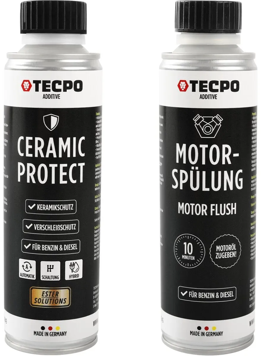 TECPO Keramik Protect ESTER, 300 ml + Motorspülung Motor Flush...