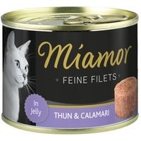Miamor Feine Filets Thunfisch & Calamari 12 x 185