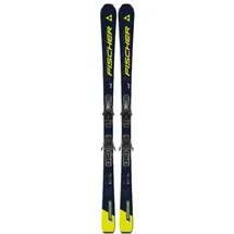 Fischer Herren Racing Ski RC4 SUPERCOMP SLR + RS, Schwarz, 170