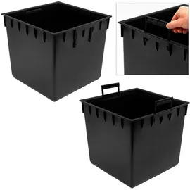 Prosperplast Rato Low 32 x 32 x 32,5 cm braun