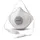 MOLDEX Atemschutzmaske 3308 - FFP2 R D mit Dichtlippe und Klimaventil - Air Plus ProValve 330801 FFP2/V m.Ausatemventil