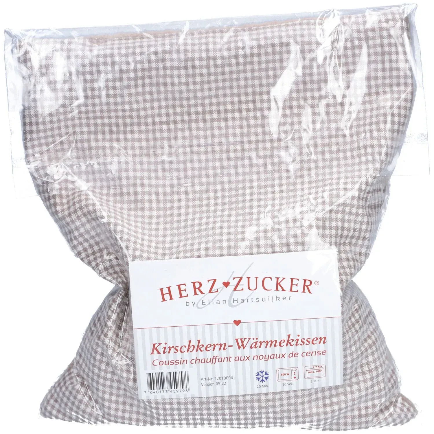 Herzzucker® Kirschkern-Wärmekissen 26 x 21 cm