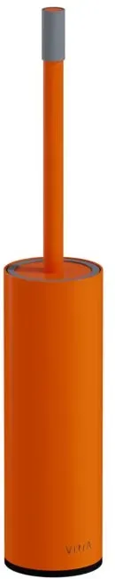 VitrA Sento Kids WC-Bürstengarnitur A4491667 Wandmontage, Zamak, Oberfläche orange