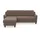 sit&more Ecksofa SIT & MORE "Farö L-Form", grau (taupe), B:234cm H:90cm T:168cm, Sofas, Ecksofa, inklusive Federkern, wahlweise mit Bettfunktion und Bettkasten