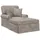 vidaXL ARES Chaise Lounge mit Rock beige