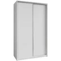 masseno Schwebetürenschrank NISSE 120 x 205 x 60 cm Weiß