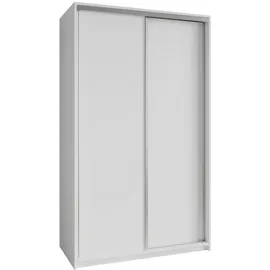 masseno Schwebetürenschrank NISSE 120 x 205 x 60 cm Weiß
