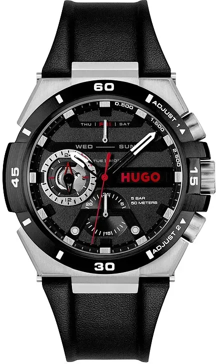 Hugo Herrenuhr 1530336 - schwarz