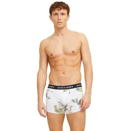 JACK & JONES JACABSTRACT TRUNKS 7 Pack bunt/grau/schwarz/weiß S